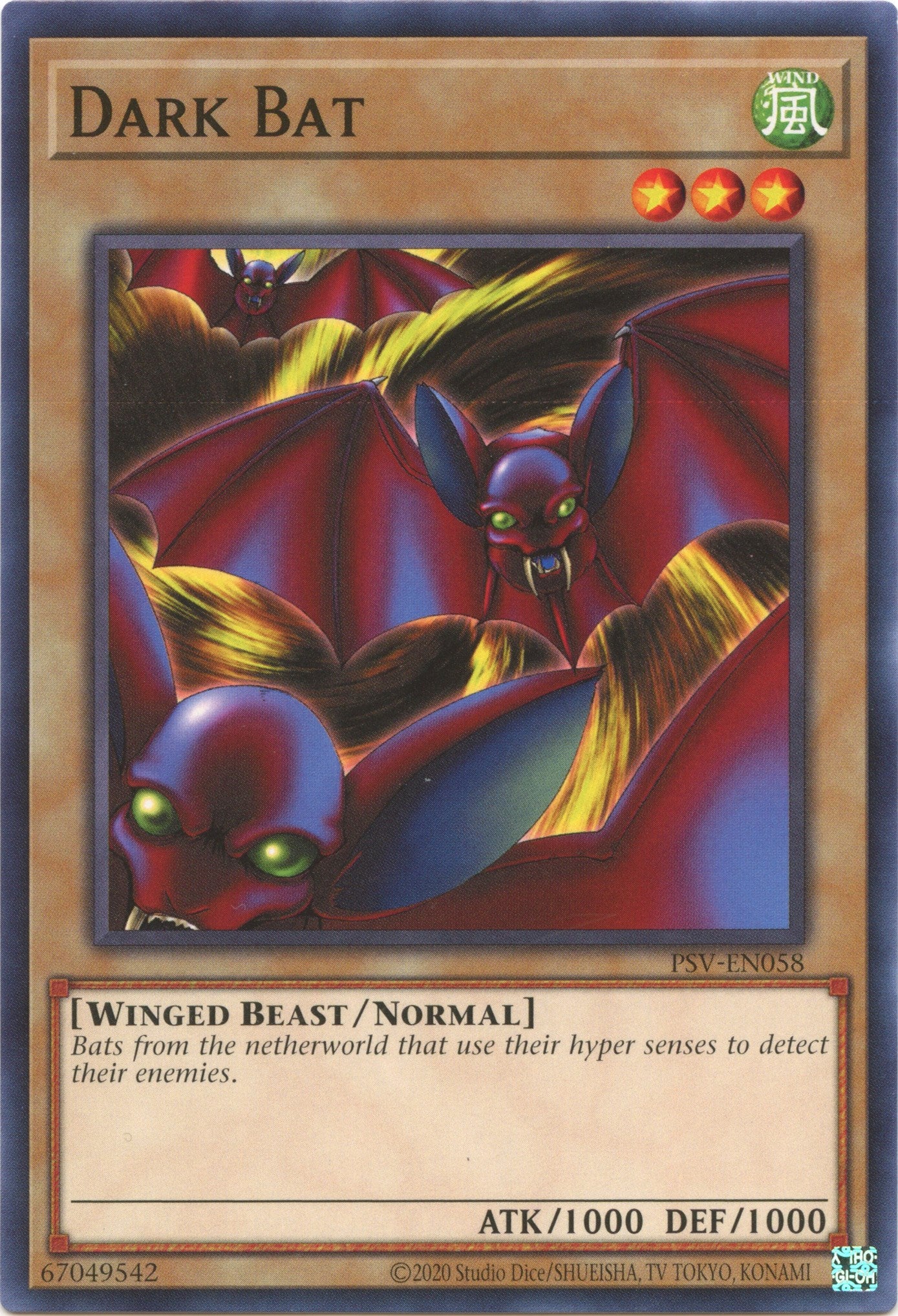 Dark Bat (25th Anniversary) [PSV-EN058] Common | Gear Gaming Bentonville