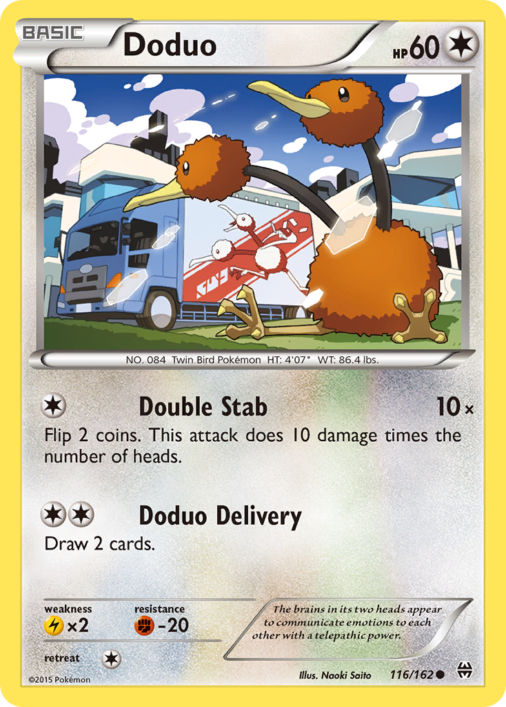 Doduo (116/162) [XY: BREAKthrough] | Gear Gaming Bentonville