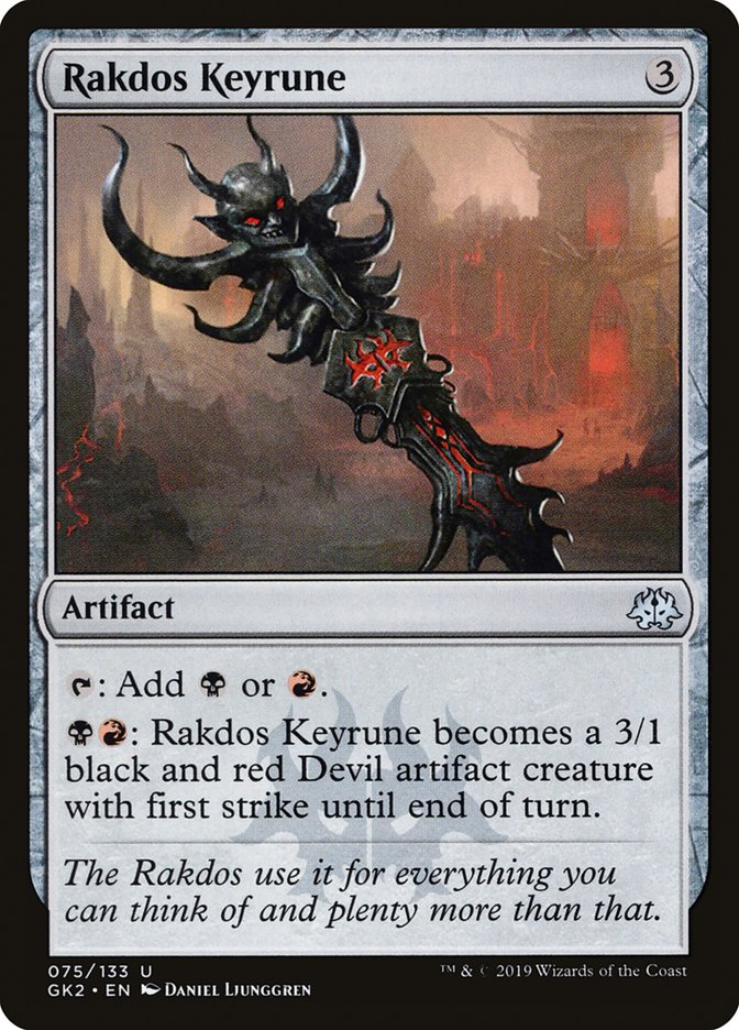 Rakdos Keyrune [Ravnica Allegiance Guild Kit] | Gear Gaming Bentonville