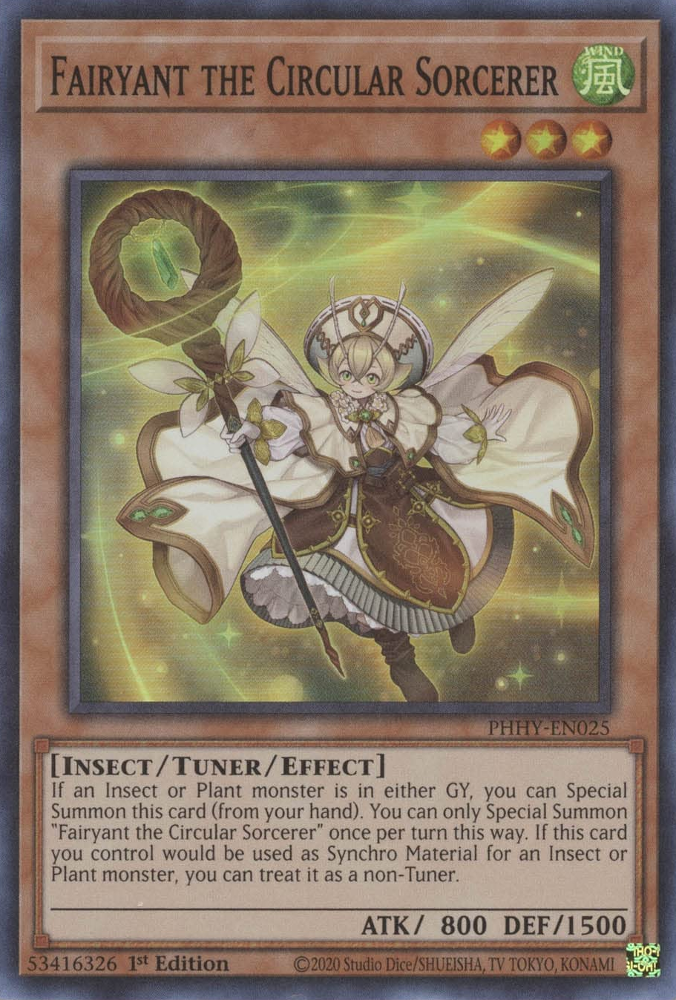 Fairyant the Circular Sorcerer [PHHY-EN025] Super Rare | Gear Gaming Bentonville