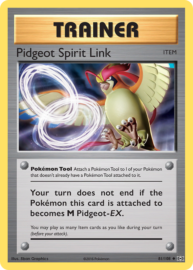 Pidgeot Spirit Link (81/108) [XY: Evolutions] | Gear Gaming Bentonville