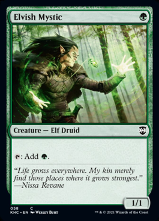 Elvish Mystic [Kaldheim Commander] | Gear Gaming Bentonville