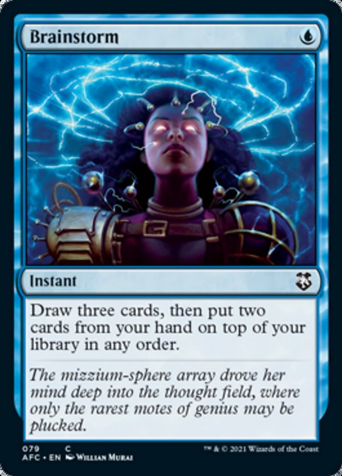 Brainstorm [Dungeons & Dragons: Adventures in the Forgotten Realms Commander] | Gear Gaming Bentonville
