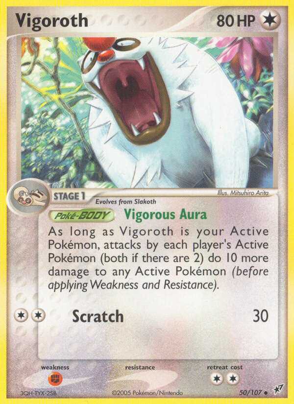 Vigoroth (50/107) [EX: Deoxys] | Gear Gaming Bentonville