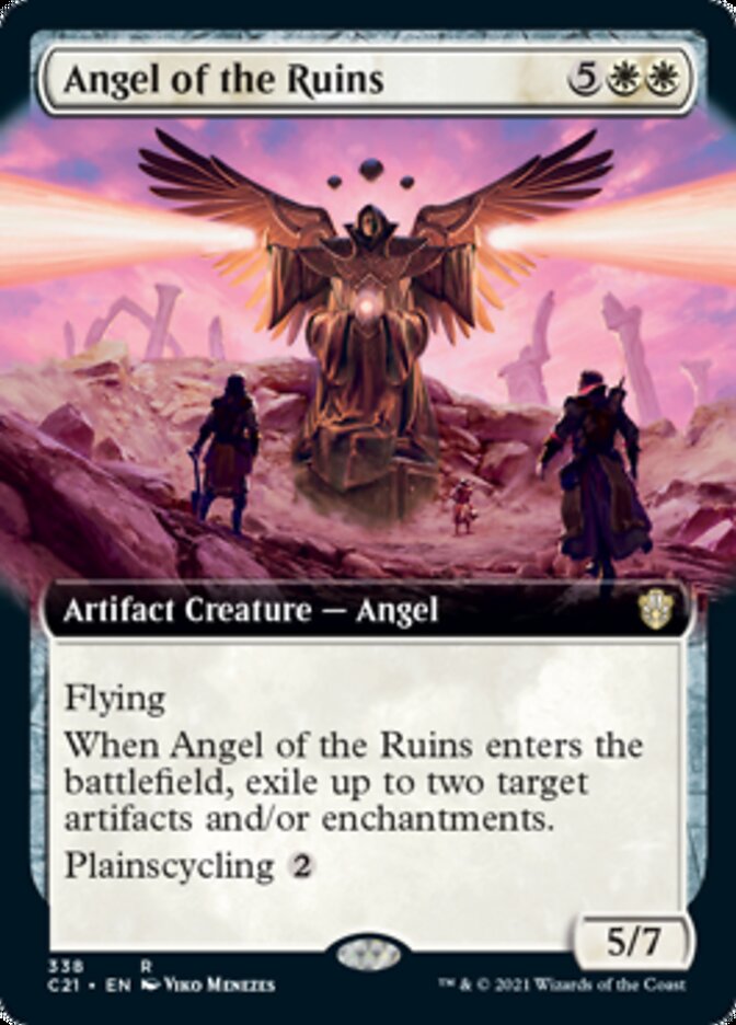 Angel of the Ruins (Extended) [Commander 2021] | Gear Gaming Bentonville