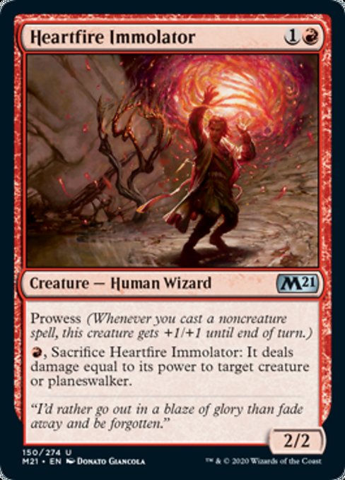 Heartfire Immolator [Core Set 2021] | Gear Gaming Bentonville