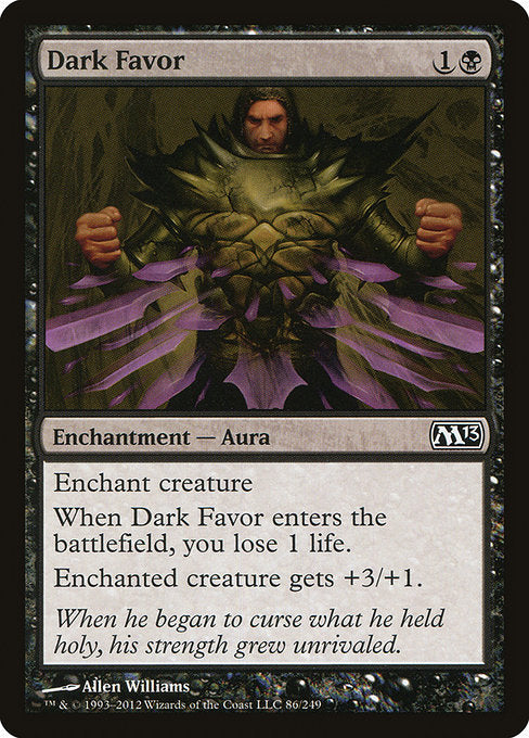 Dark Favor [Magic 2013 (M13)] | Gear Gaming Bentonville