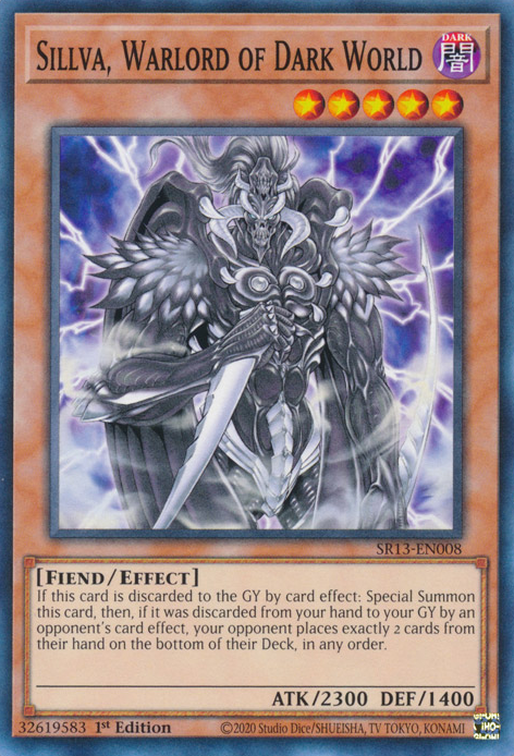 Sillva, Warlord of Dark World [SR13-EN008] Common | Gear Gaming Bentonville