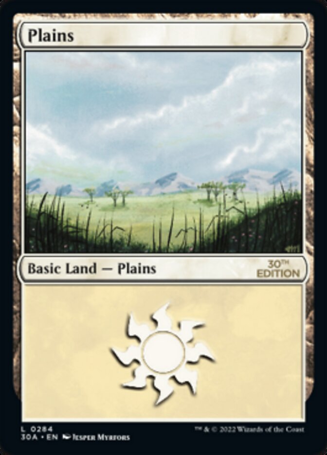 Plains (284) [30th Anniversary Edition] | Gear Gaming Bentonville