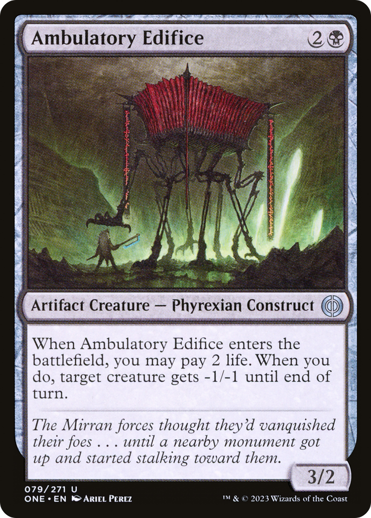 Ambulatory Edifice [Phyrexia: All Will Be One] | Gear Gaming Bentonville