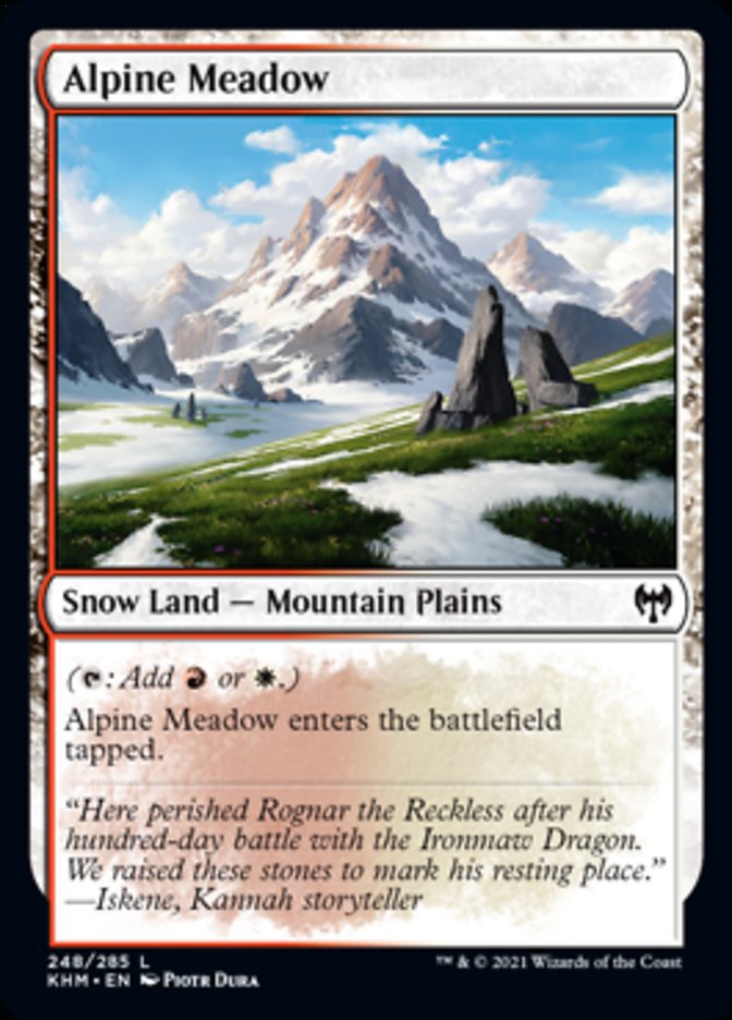 Alpine Meadow [Kaldheim] | Gear Gaming Bentonville