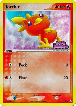 Torchic (83/110) (Stamped) [EX: Holon Phantoms] | Gear Gaming Bentonville