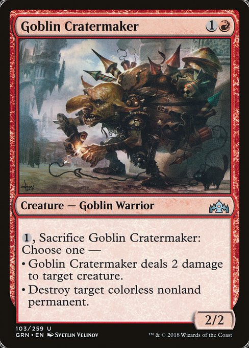 Goblin Cratermaker [Guilds of Ravnica] | Gear Gaming Bentonville