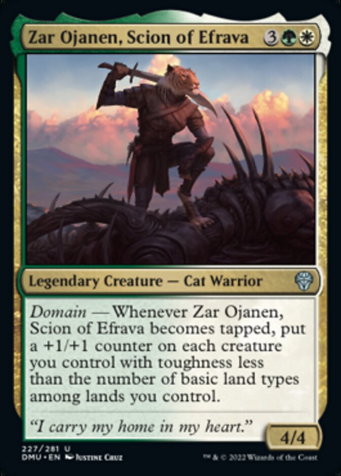 Zar Ojanen, Scion of Efrava [Dominaria United] | Gear Gaming Bentonville