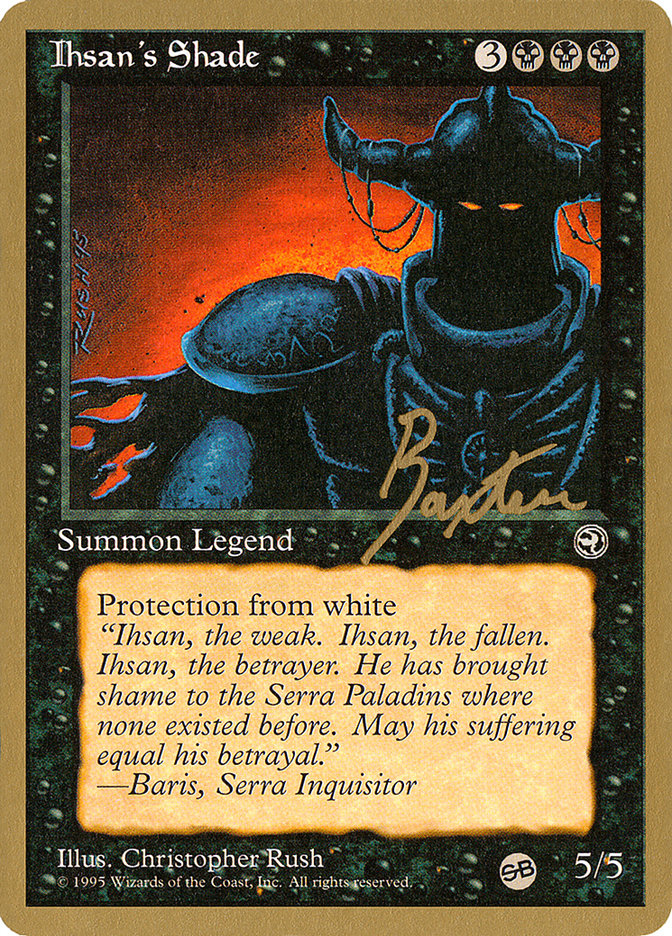 Ihsan's Shade (George Baxter) (SB) [Pro Tour Collector Set] | Gear Gaming Bentonville