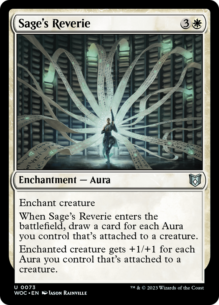 Sage's Reverie [Wilds of Eldraine Commander] | Gear Gaming Bentonville