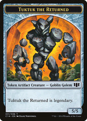 Daretti, Scrap Savant Emblem // Tuktuk the Returned Double-sided Token [Commander 2014 Tokens] | Gear Gaming Bentonville