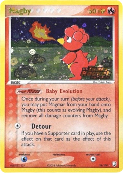 Magby (24/109) (Stamped) [EX: Team Rocket Returns] | Gear Gaming Bentonville