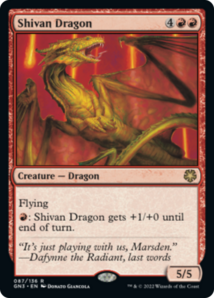 Shivan Dragon [Game Night: Free-for-All] | Gear Gaming Bentonville