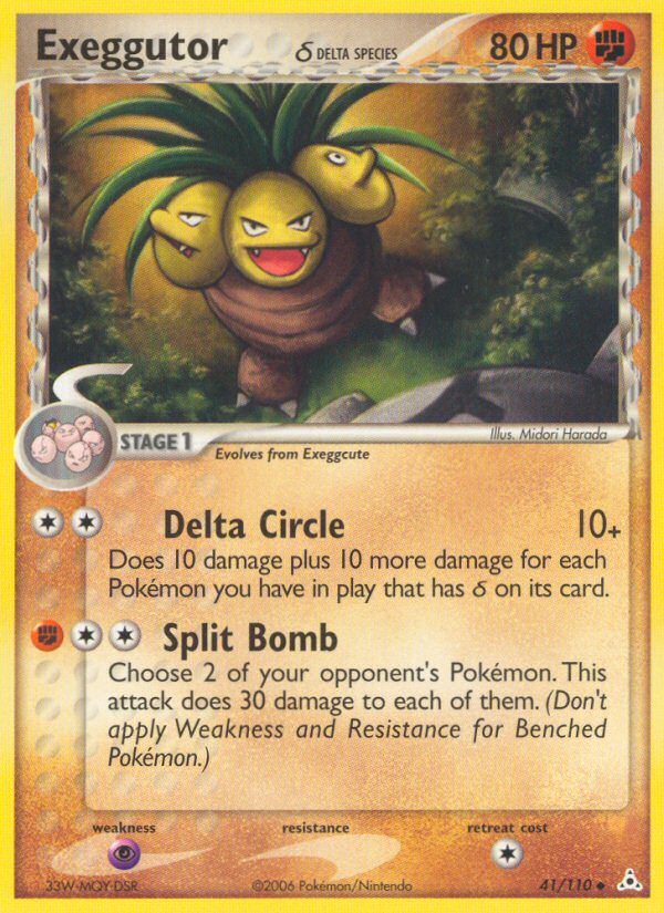 Exeggutor (41/110) (Delta Species) [EX: Holon Phantoms] | Gear Gaming Bentonville