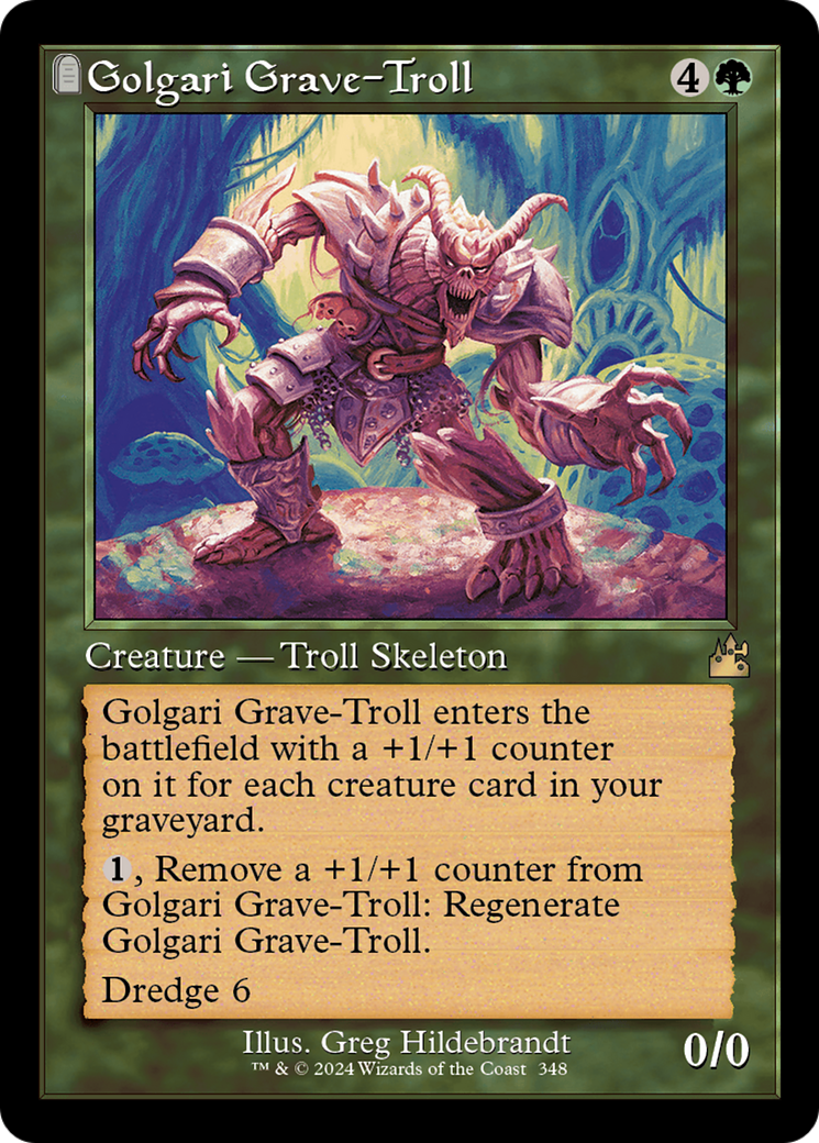 Golgari Grave-Troll (Retro Frame) [Ravnica Remastered] | Gear Gaming Bentonville