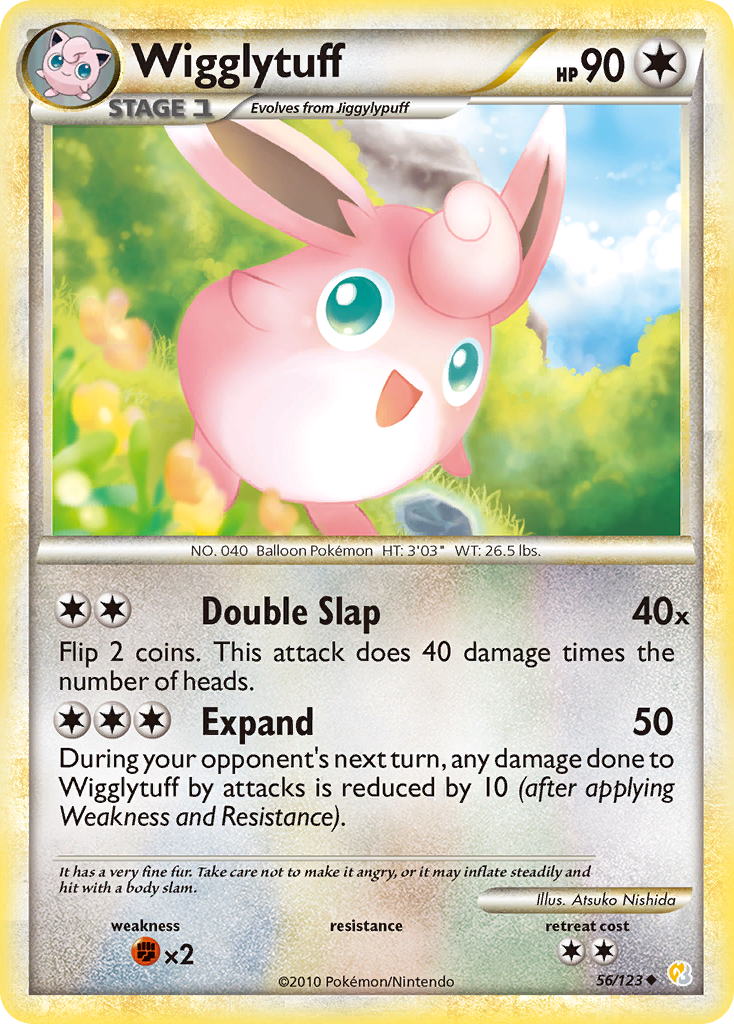 Wigglytuff (56/123) [HeartGold & SoulSilver: Base Set] | Gear Gaming Bentonville