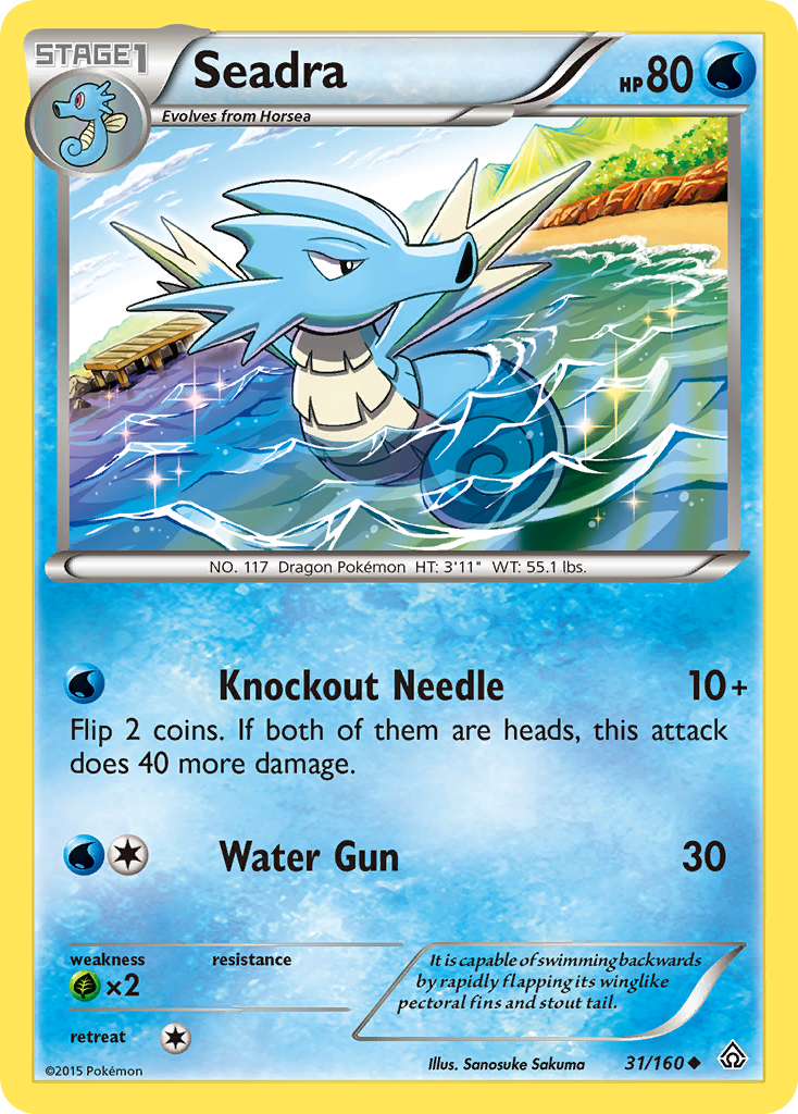 Seadra (31/160) [XY: Primal Clash] | Gear Gaming Bentonville