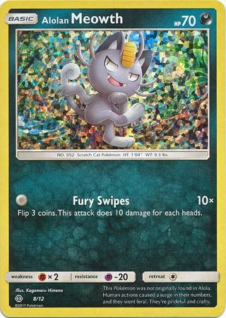 Alolan Meowth (8/12) [McDonald's Promos: 2017 Collection] | Gear Gaming Bentonville