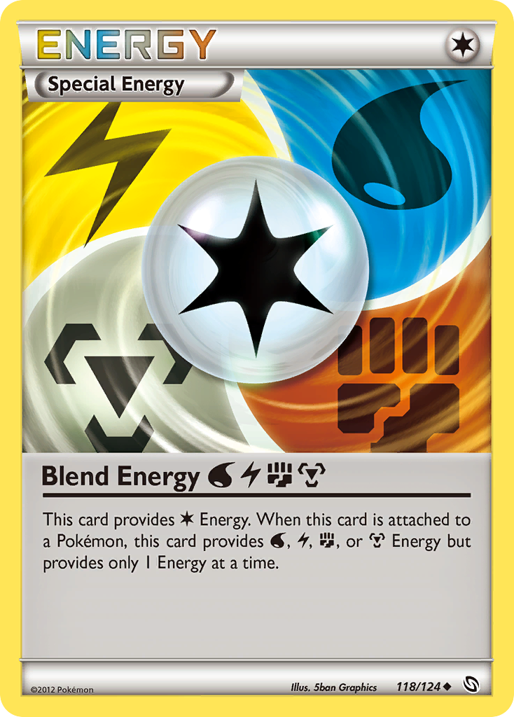 Blend Energy WaterLightningFightingMetal (118/124) [Black & White: Dragons Exalted] | Gear Gaming Bentonville