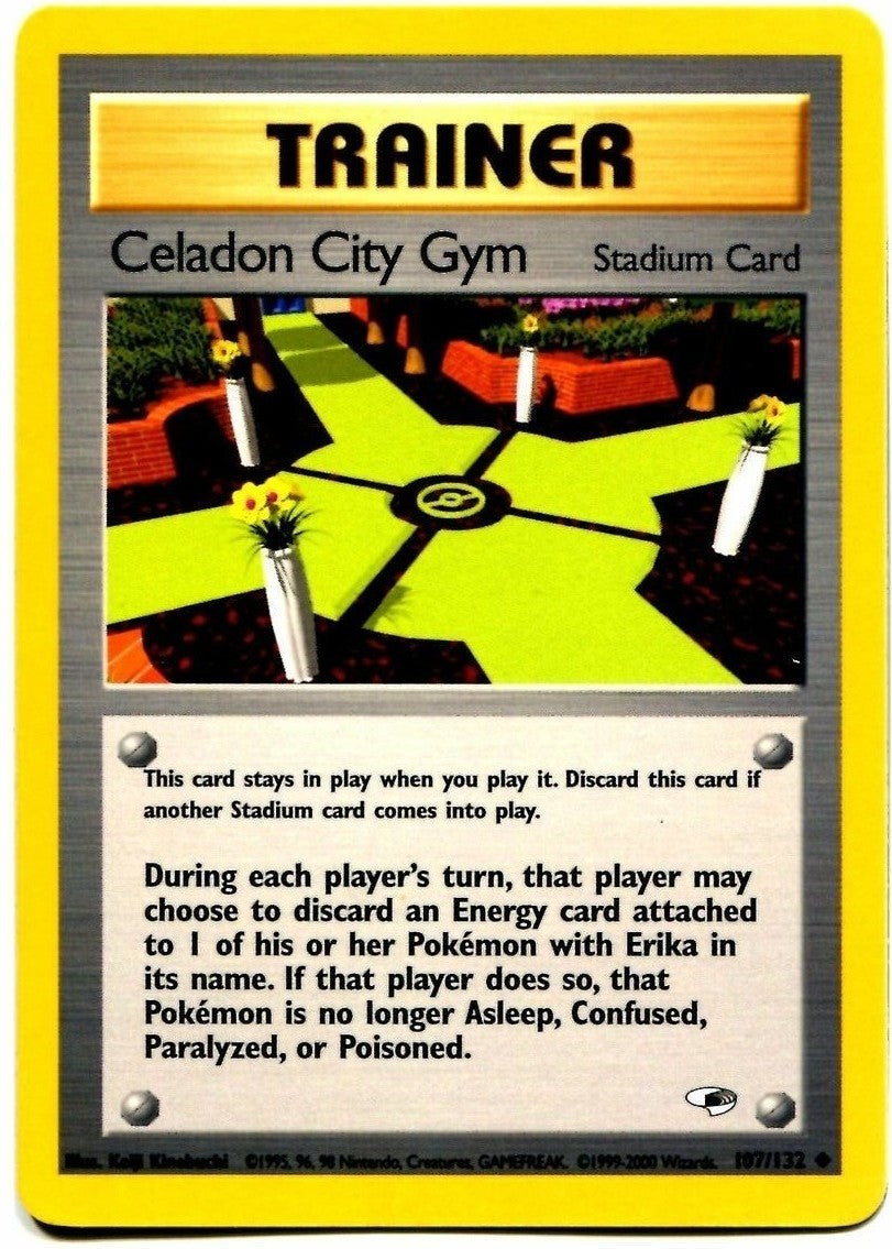 Celadon City Gym (107/132) [Gym Heroes Unlimited] | Gear Gaming Bentonville