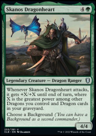 Skanos Dragonheart [Commander Legends: Battle for Baldur's Gate] | Gear Gaming Bentonville