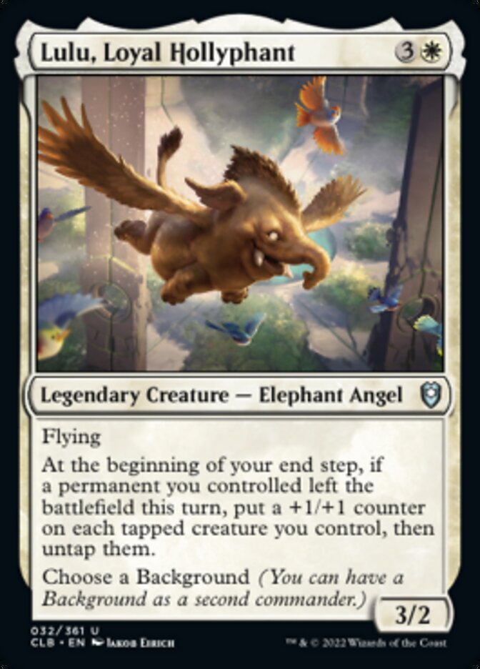 Lulu, Loyal Hollyphant [Commander Legends: Battle for Baldur's Gate] | Gear Gaming Bentonville