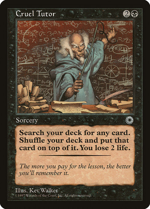 Cruel Tutor [Portal] | Gear Gaming Bentonville