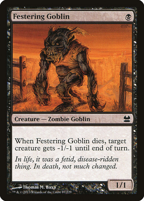 Festering Goblin [Modern Masters] | Gear Gaming Bentonville