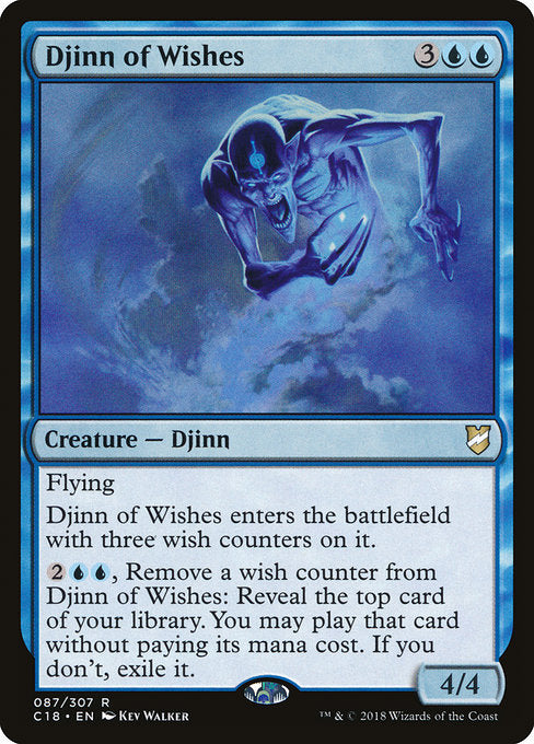 Djinn of Wishes [Commander 2018] | Gear Gaming Bentonville