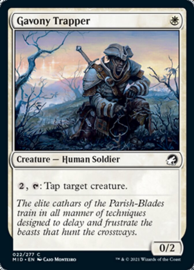 Gavony Trapper [Innistrad: Midnight Hunt] | Gear Gaming Bentonville