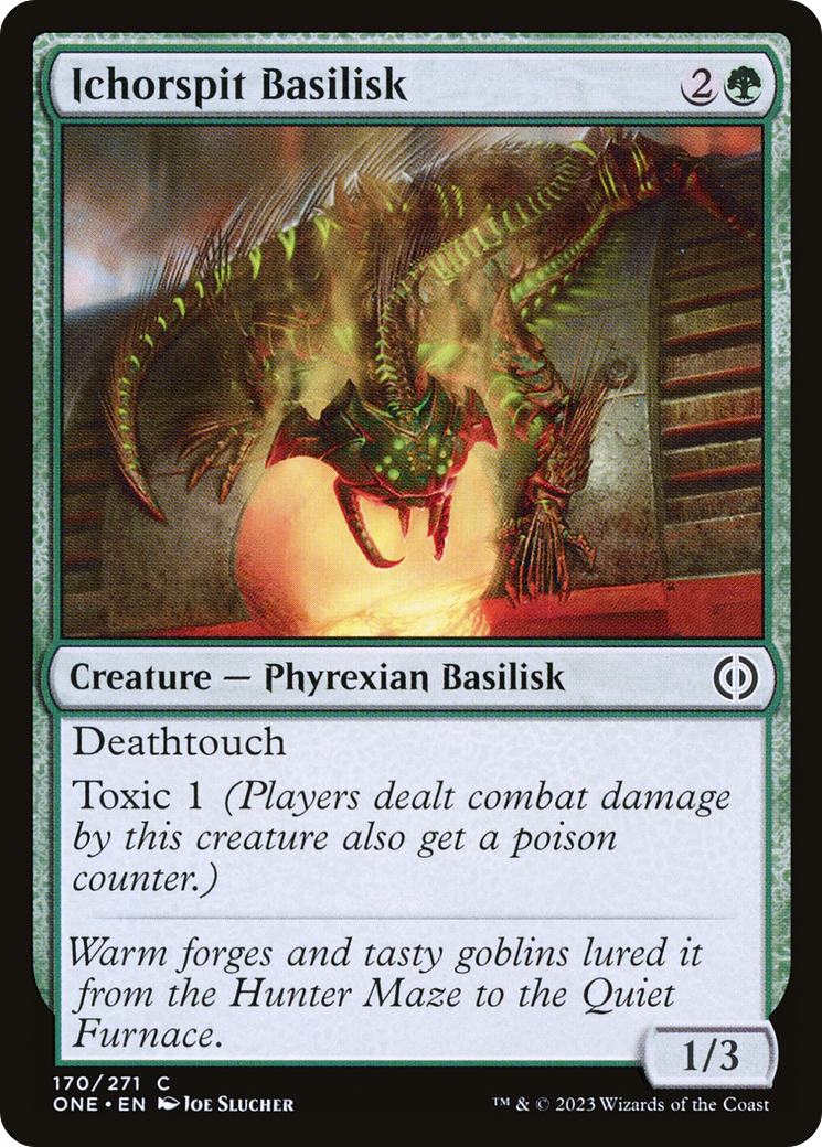 Ichorspit Basilisk [Phyrexia: All Will Be One] | Gear Gaming Bentonville