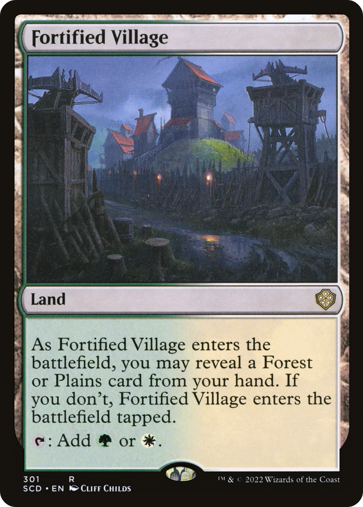 Fortified Village [Starter Commander Decks] | Gear Gaming Bentonville