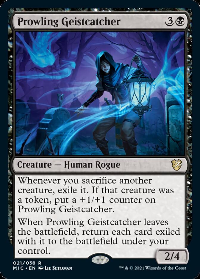 Prowling Geistcatcher [Innistrad: Midnight Hunt Commander] | Gear Gaming Bentonville