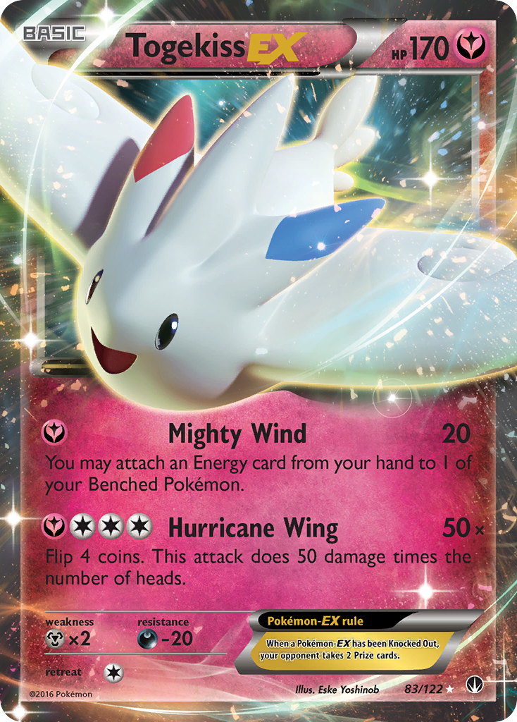 Togekiss EX (83/122) [XY: BREAKpoint] | Gear Gaming Bentonville