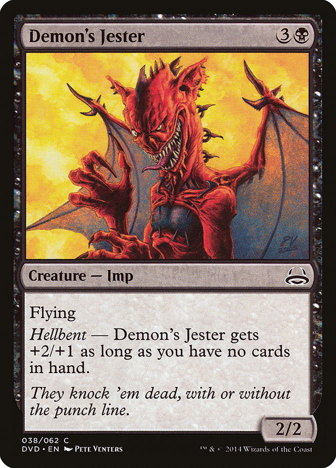 Demon's Jester (Divine vs. Demonic) [Duel Decks Anthology] | Gear Gaming Bentonville