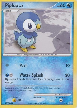 Piplup (5/12) [Diamond & Pearl: Trainer Kit - Manaphy] | Gear Gaming Bentonville