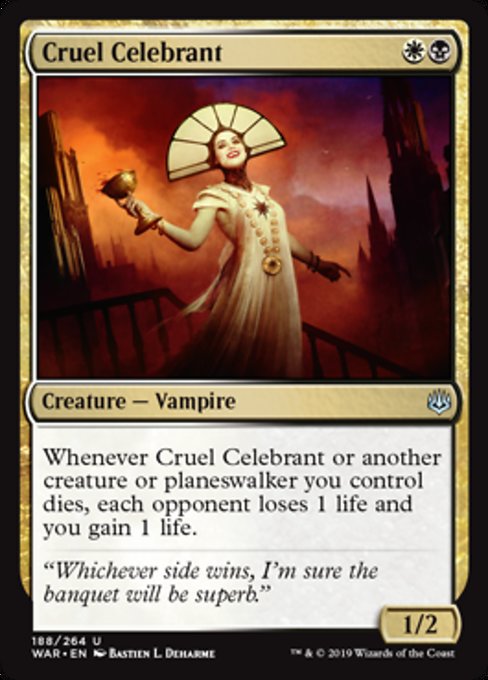 Cruel Celebrant [War of the Spark] | Gear Gaming Bentonville