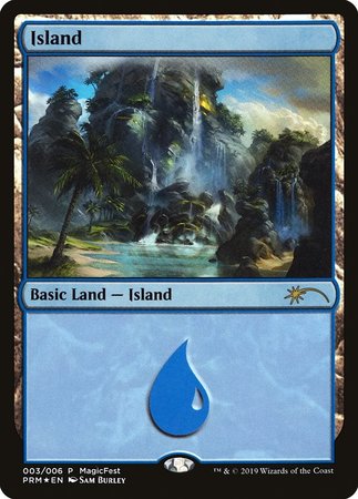 Island (2019) [MagicFest Cards] | Gear Gaming Bentonville