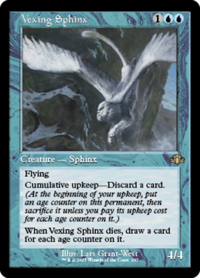 Vexing Sphinx (Retro) [Dominaria Remastered] | Gear Gaming Bentonville