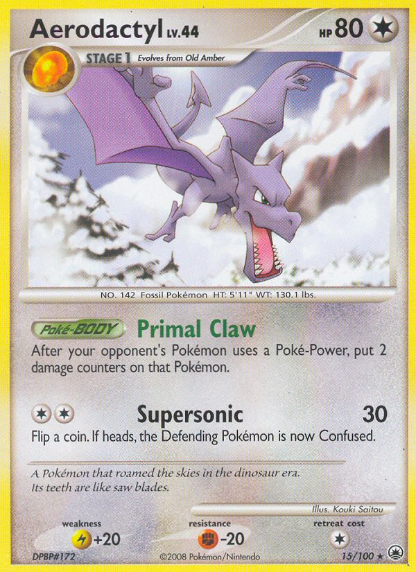 Aerodactyl (15/100) [Diamond & Pearl: Majestic Dawn] | Gear Gaming Bentonville