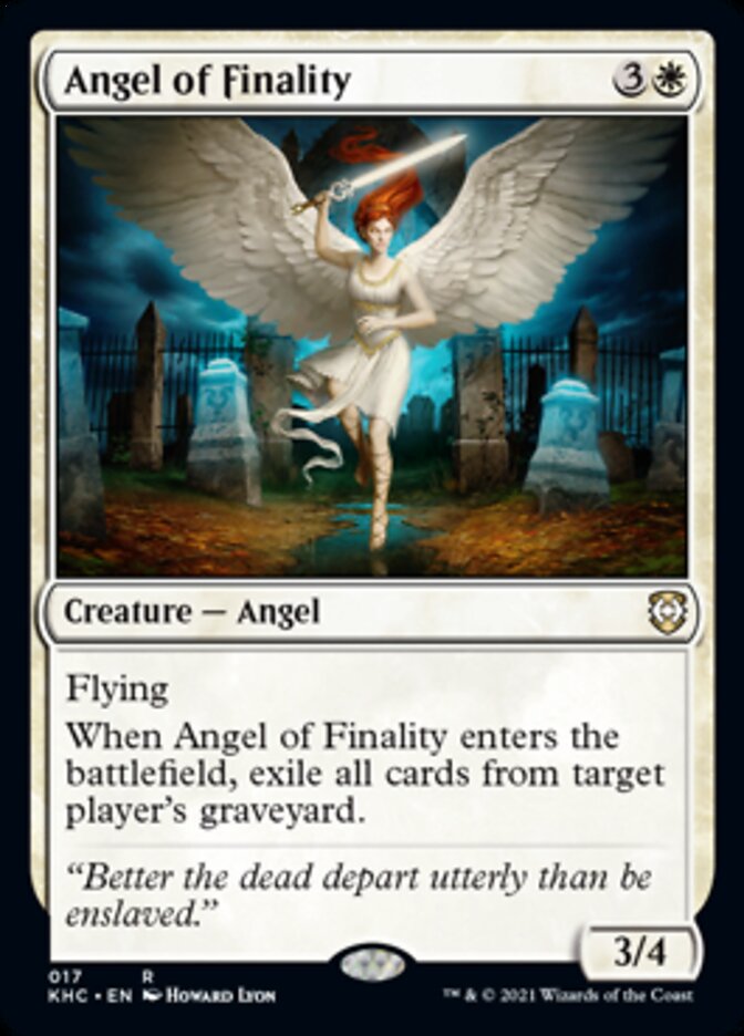 Angel of Finality [Kaldheim Commander] | Gear Gaming Bentonville