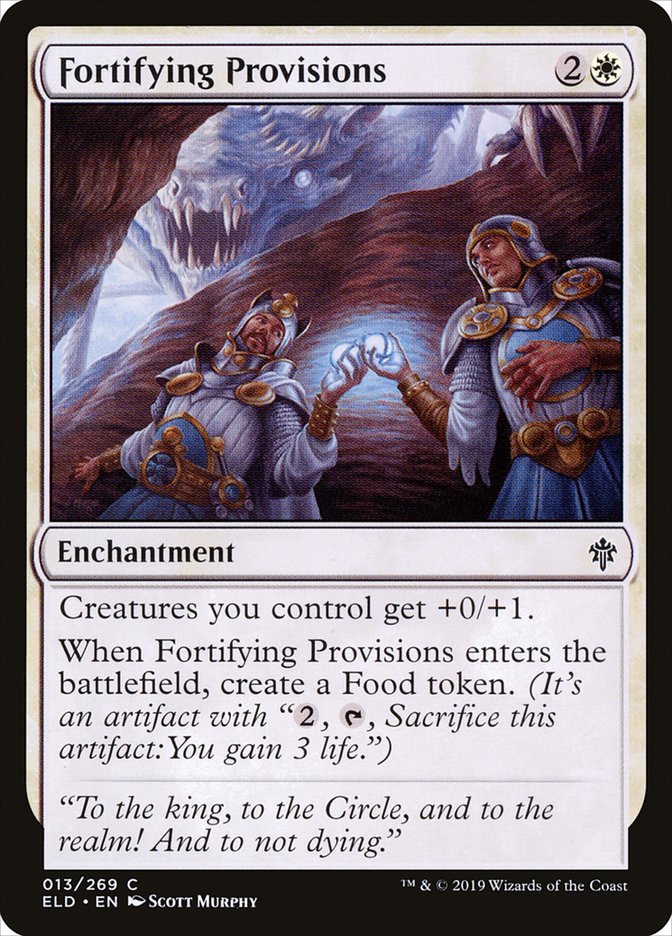 Fortifying Provisions [Throne of Eldraine] | Gear Gaming Bentonville