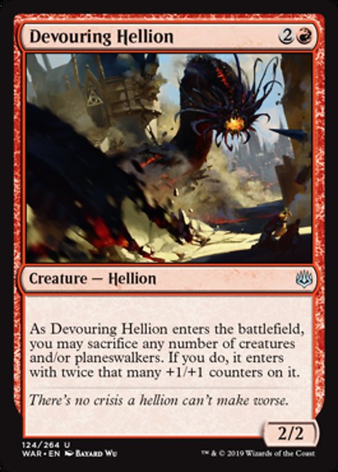 Devouring Hellion [War of the Spark] | Gear Gaming Bentonville