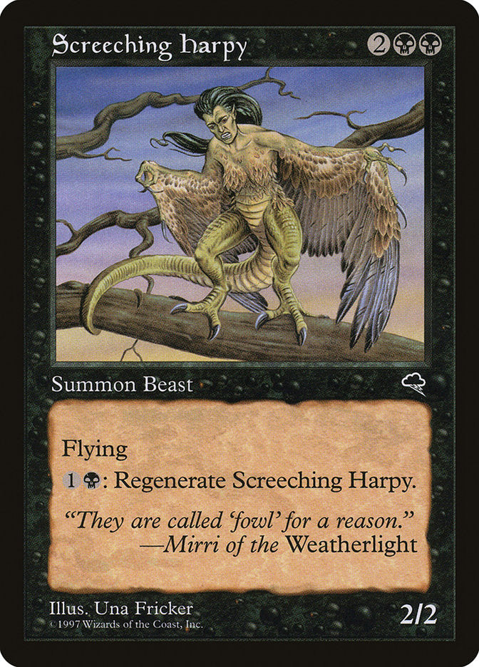 Screeching Harpy [Tempest] | Gear Gaming Bentonville